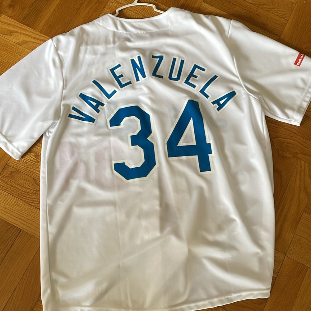 Los Angeles Dodgers Fernando Valenzuela Button Down Jersey Size XL - Picture 3 of 7